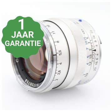 Zeiss 50mm f/2 Planar T* ZM zilver | Tweedehands, Verzenden