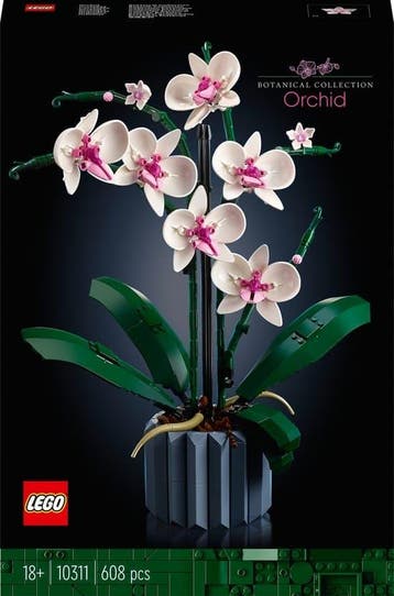 LEGO Icons Orchidee - Botanical Collection - 10311, Verzenden, Zo goed als nieuw, Lego