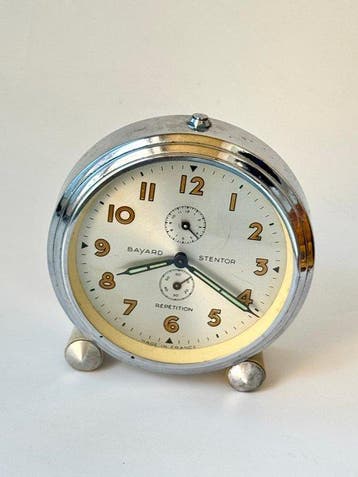 Réveil - mécanique vintage Bayard « Stentor Répétition » –
