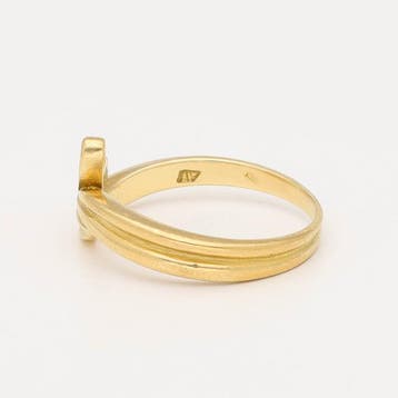 Ring - 18 karaat Geel goud Diamant (Natuurlijk), Nieuw