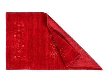 Gabbeh - Tapis - 146 cm - 88 cm - Tapis en laine tissé à la, Nieuw