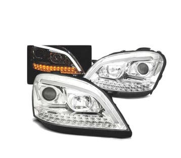 PHARES POUR MERCEDES W164 05-07 DIURNES LED DYNAMIQUES CHROM, Verzenden, Nieuw