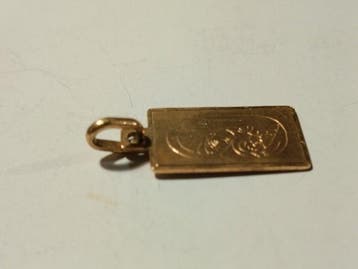 Hanger - 18 karaat Geel goud, Handtassen en Accessoires