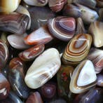 Laatste partij! - Botswana Agate - Getrommelde stenen -