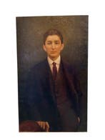 Luigi Pazzini (1864-1945), Toegeschreven aan - Ritratto di