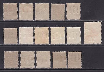 Tangier 1938 - Tanger - Edifil 96/107 sans 106 et 96hi/101hi, Gestempeld