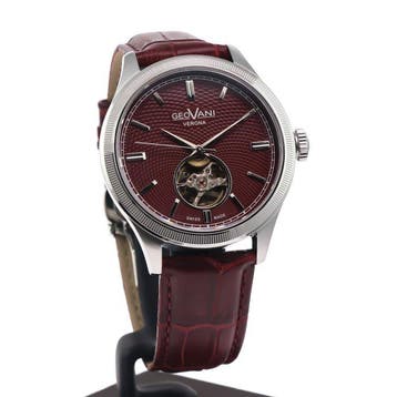 GEOVANI - Verona Open-Heart Swiss Automatic Watch -