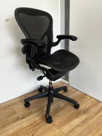 Herman Miller Aeron In Maat C - Ideaal Voor Langere Mensen!, Verzenden, Bureaustoel