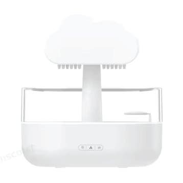 Regenwolk Luchtbevochtiger - Zen Aroma Diffuser Lampje - RGB, Verzenden, Nieuw