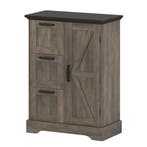 2dekans | Coast Opbergkast Grijs – 60 x 30 x 80 cm –, Huis en Inrichting, Ophalen of Verzenden, Nieuw
