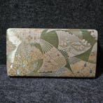 Vintage Japanese Saga-nishiki () Gold Brocade Clutch