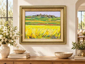 Post-Impressionist School (XX) - Spring in Golden Fields