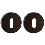 Set van twee sleutelplaatjes WCX brons, Ophalen of Verzenden, Nieuw