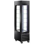 Koel-/Vriesvitrine | EXALTA | 260L | Zwart | +5°C/-22°C |, Verzenden