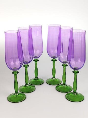Secoloventesimo - Champagne fluitje (6) - De Amethist