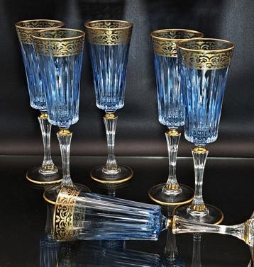 Artemisia - Champagne fluitje (6) - Kristal