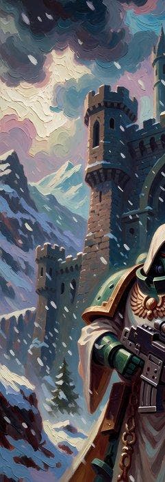 ssick lab - [XL MATTE PAPER] Guardian of the Fortress