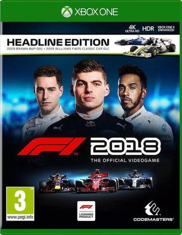 F1 2018 (Xbox One Games), Games en Spelcomputers, Games | Xbox One, Ophalen of Verzenden, Zo goed als nieuw