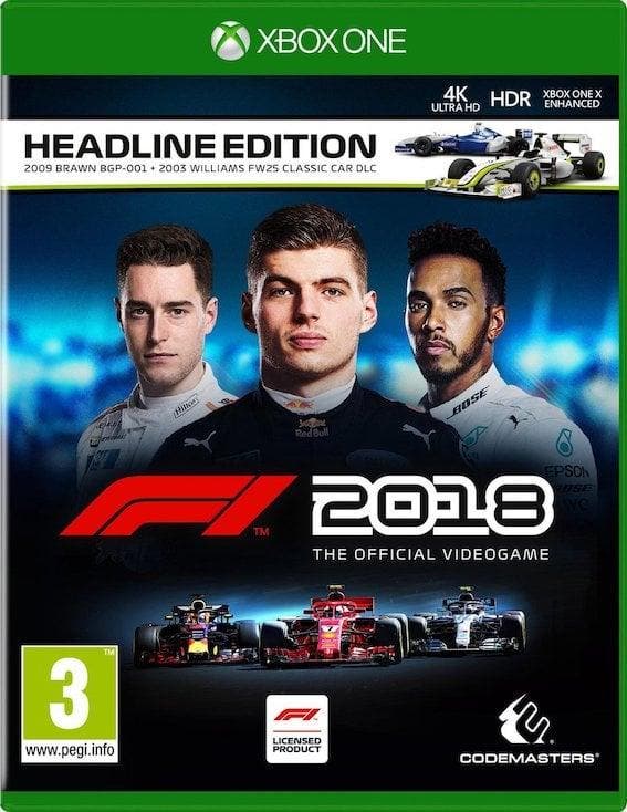 F1 2018 (Xbox One Games), Games en Spelcomputers, Games | Xbox One, Zo goed als nieuw, Ophalen of Verzenden