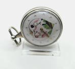 CAB Schweiz - Feine gemalte Silber Lepine Spindeluhr -, Nieuw