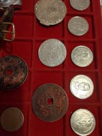 Wereld. Collection of coins and banknotes 1980 lotto Mosto