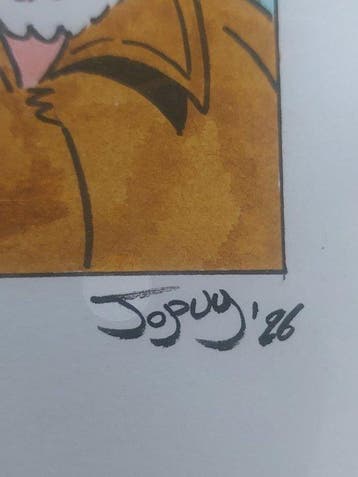 Jonas Depuydt - 1 Original colour drawing - Suske en Wiske -, Nieuw