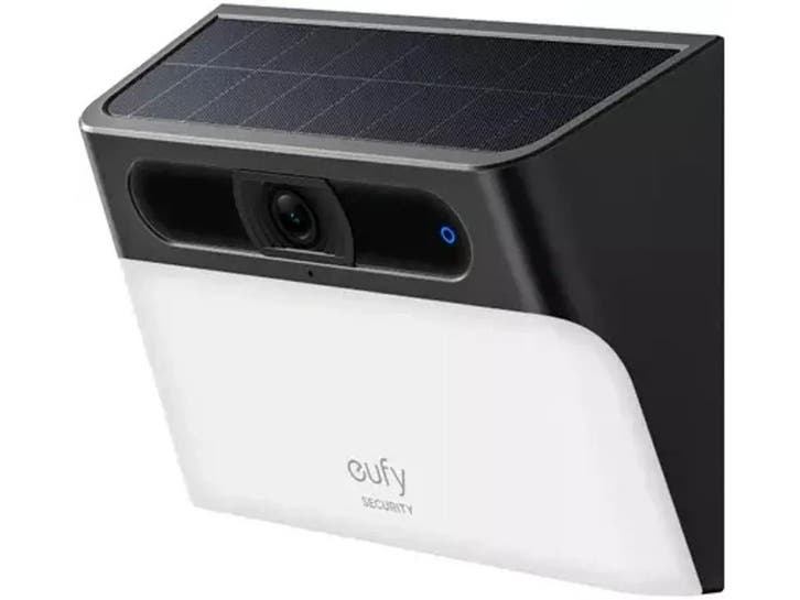Eufy Solar Wall Light Cam S120 - Muurlicht en camera - 2K HD, Audio, Tv en Foto, Videobewaking, Zo goed als nieuw, Verzenden