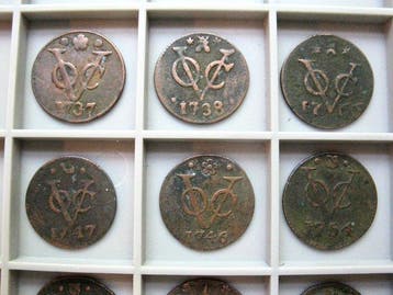 Nederlands-Indië. Koloniaal. VOC Duiten | 1737-1789 (9