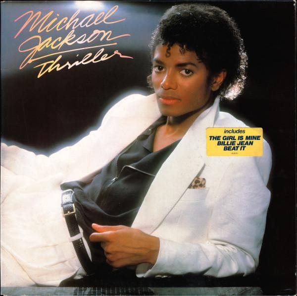 Michael Jackson - Thriller, Cd's en Dvd's, Vinyl | Pop, Gebruikt, Verzenden