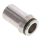 25x4mm Acier inoxydable droit avec bout à souder 400 bar, Verzenden