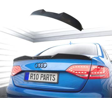 AILERON SPOILER AUDI A4 B8 11-15 NOIR BRILLANT, Verzenden