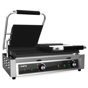 Contact-/Paninigrill | PG-SERIE | Dubbel | Glad/Gegroefd, Verzenden