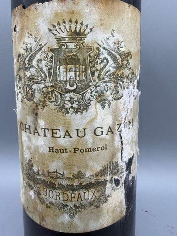 1966 Chateau Gazin - Pomerol - 1 Fles (0,75 liter), Verzamelen, Wijnen, Nieuw
