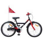 vidaXL Kinderfiets 18 Inch voor 5-7 jaar oud Zwart, Fietsen en Brommers, Verzenden, Nieuw