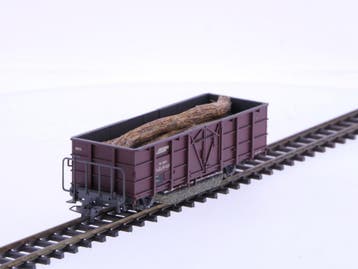 Schaal H0m Bemo 225511101 railpoetswagen FB 8511 van de R..., Hobby en Vrije tijd, Modeltreinen | H0, Gebruikt, Gelijkstroom, Overige typen