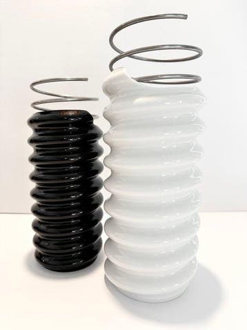 Rosenthal - Ron Arad - Vaas (2) - Rigoletto - Porselein -, Antiek en Kunst
