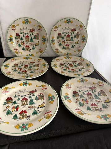 Service à petit déjeuner (18) - Kerst - Porcelaine - Service