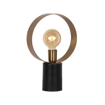 Tafellamp Ray | Antiek Goud | Metaal | One Size LABEL51, Verzenden, Nieuw in verpakking