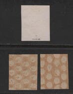 Lokale uitgaven 1945 - Finsterwalde, proefdruk 4 Pf. en, Timbres & Monnaies, Timbres | Europe | Allemagne