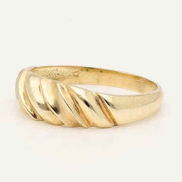 Ring - 14 karaat Geel goud, Nieuw