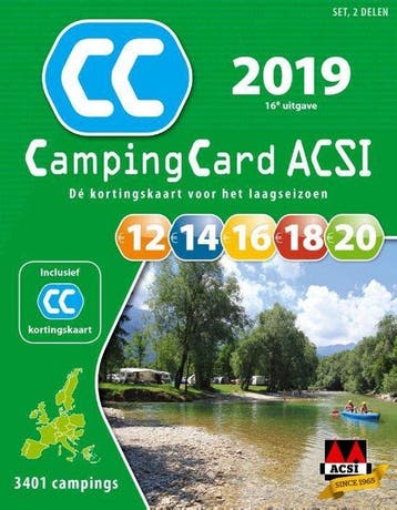 Campinggids - Acsi, Boeken, Reisgidsen, Verzenden, Nieuw