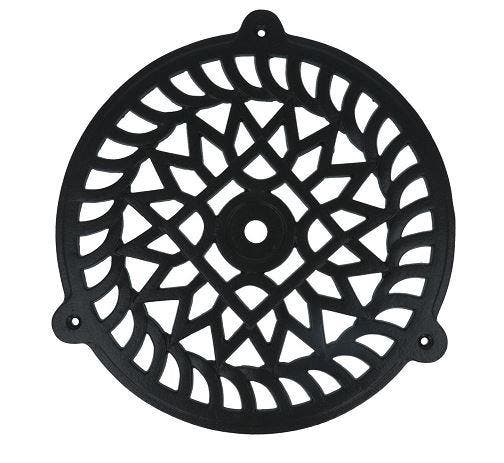 Rooster ijzer zwart 200 mm, Doe-het-zelf en Bouw, Ventilatie en Afzuiging, Nieuw