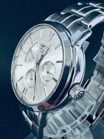 Seiko - Presage - 6R20-00B0 - Homme - 2010-2020, Bijoux, Sacs & Beauté
