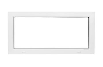 PVC raam vast b100xh50 cm wit Ug=1.1 Volgens EPC, Ophalen of Verzenden, Gevelraam of Ruit