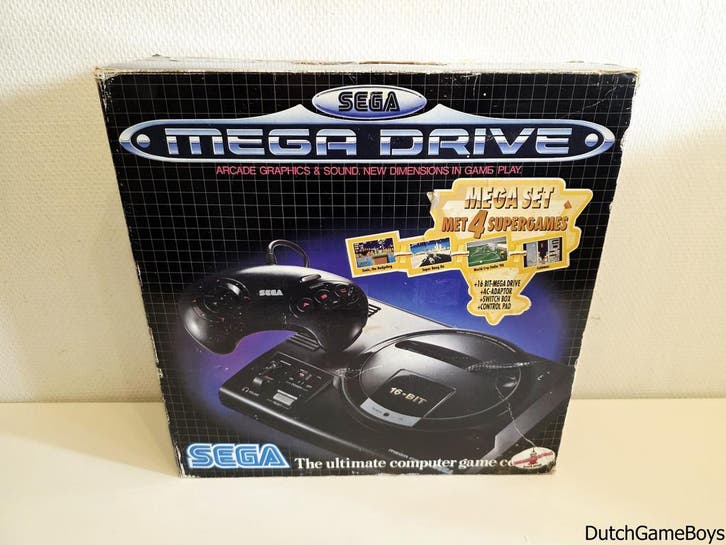 Sega MegaDrive - Console - Mega Set - Boxed, Games en Spelcomputers, Spelcomputers | Sega, Gebruikt, Verzenden