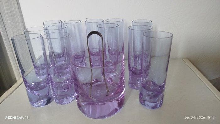 Arnolfo di Cambio - Sergio Asti - Drinkservies (14) -, Antiquités & Art, Antiquités | Meubles | Tables