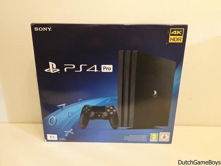 Playstation 4 / PS4 Pro - Console - 1TB - Jet Black, Games en Spelcomputers, Spelcomputers | Sony PlayStation 4, Gebruikt, Verzenden