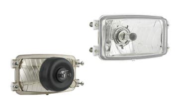 Koplamp H4 173x93x79 Incl 12V Lamp, Verzenden