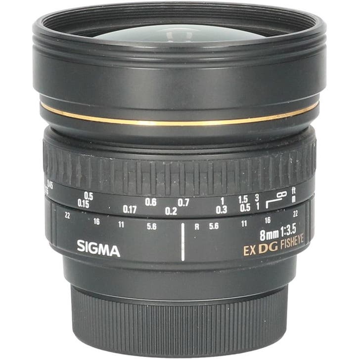 Tweedehands Sigma 8mm f/3.5 EX DG Fisheye Nikon CM6325, Audio, Tv en Foto, Foto | Lenzen en Objectieven, Overige typen, Gebruikt