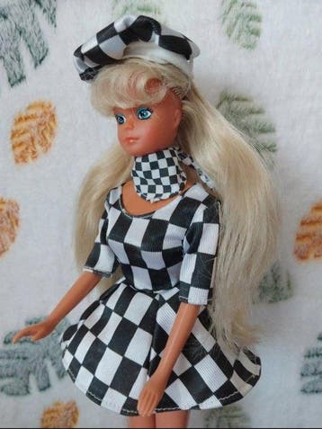 SIMBA-TOYS - Poupée Steffi Love Chess Dress Dalmatiens -